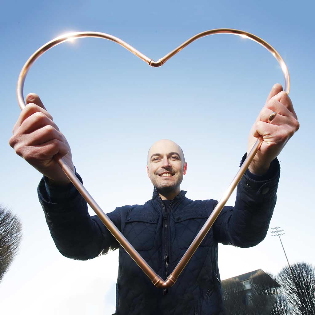 Copper Heart Making Workshop - Friday the 21st of November - 11am to 1pm