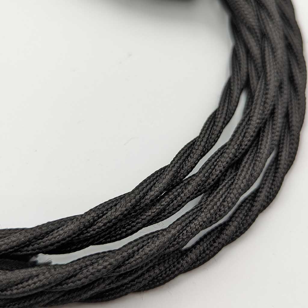 Bottle Lamp Making Kit - Black Cable