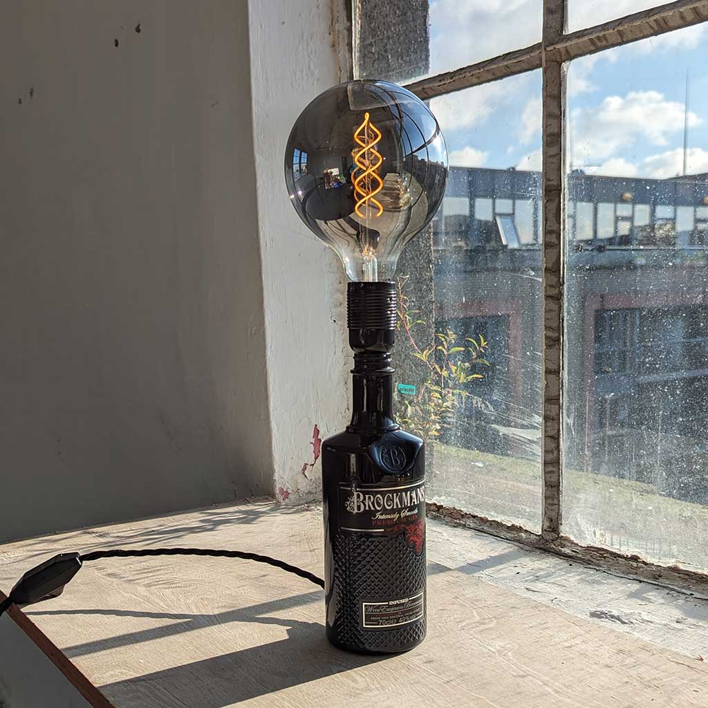 Brockmans Gin Bottle Lamp