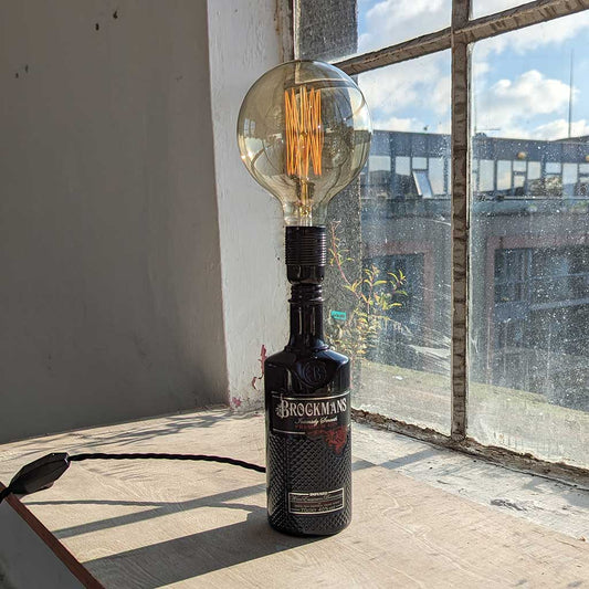 Brockmans Gin Bottle Lamp