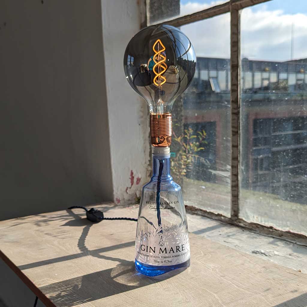 Gin Mare Gin Bottle Lamp
