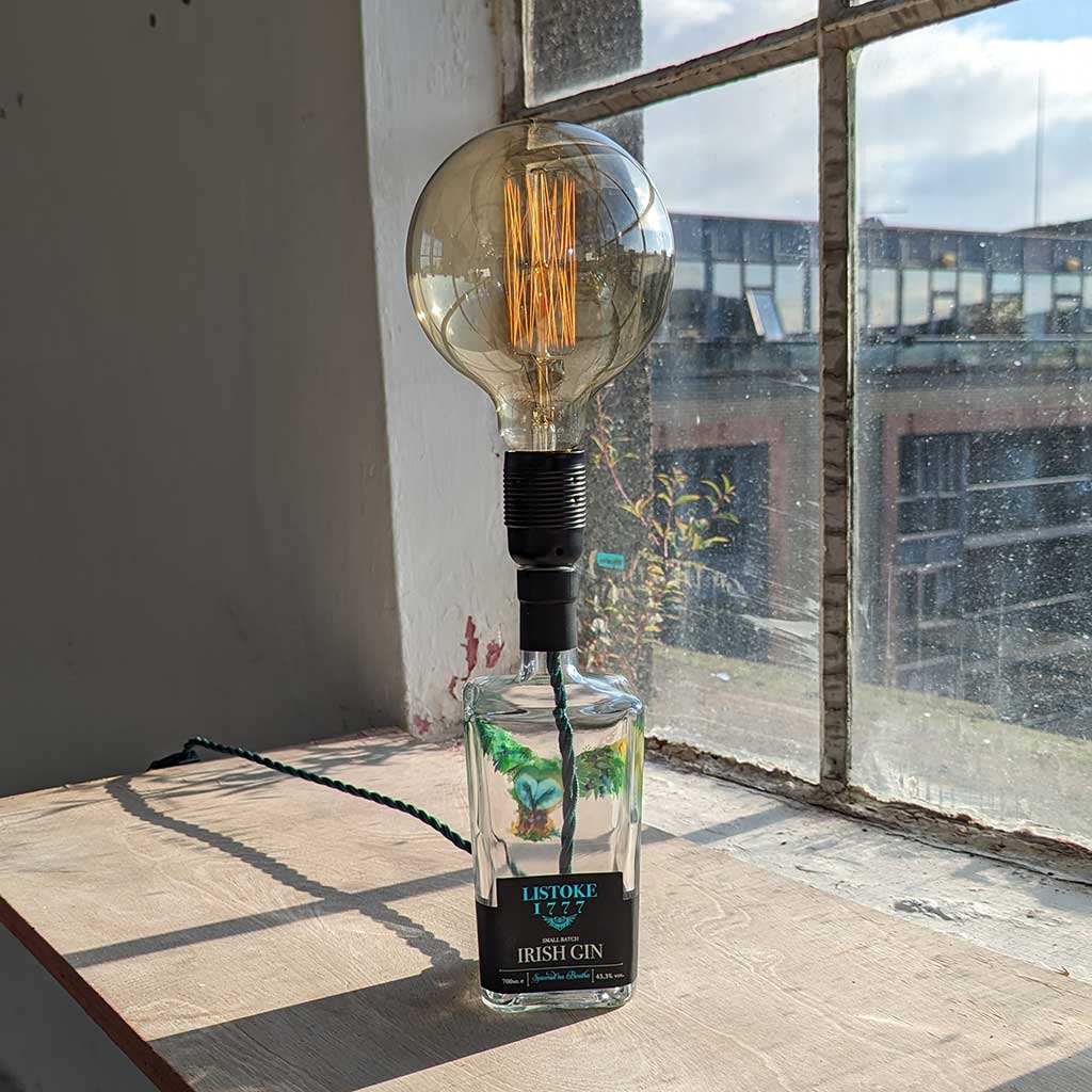 Listoke 1777 Gin Bottle Lamp