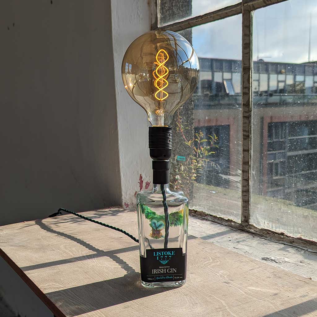 Listoke 1777 Gin Bottle Lamp