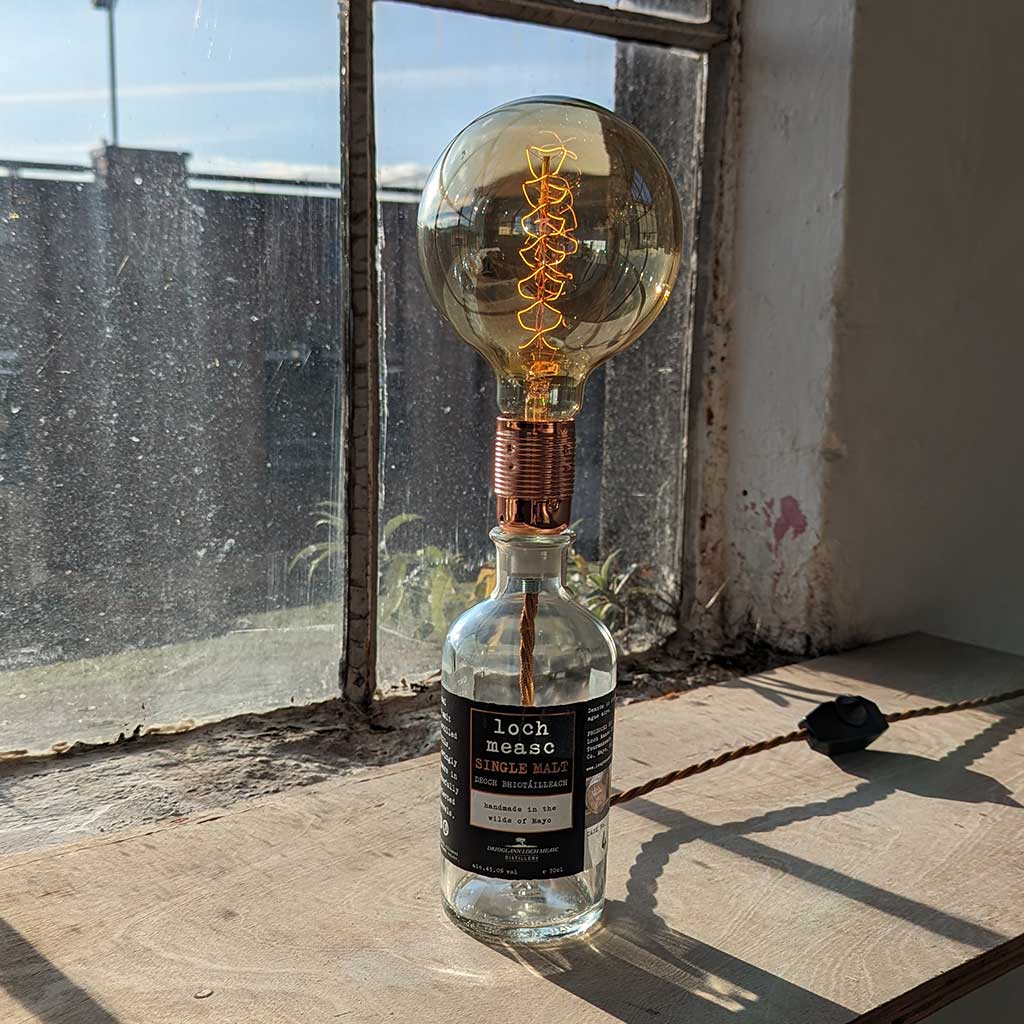 Loch Measc Single Malt Bottle Lamp