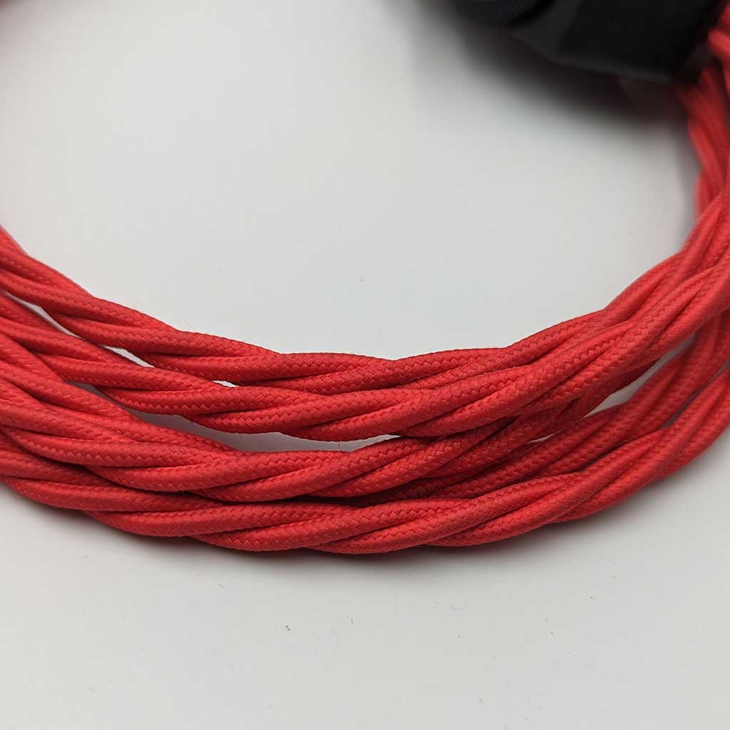 Bottle Lamp Making Kit - Red Cable