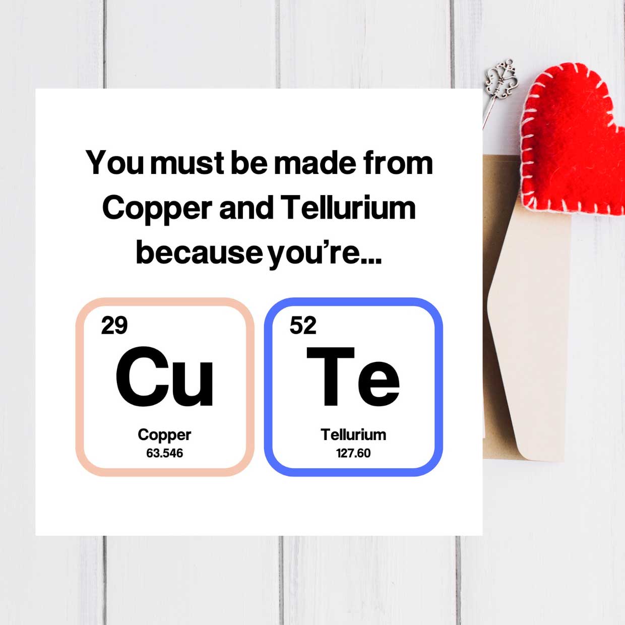 CuTe Greeting Card