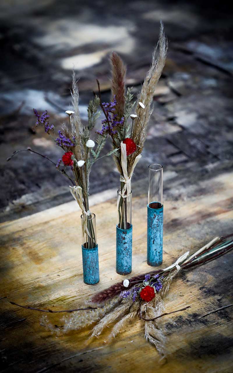 set-of-3-copper-bud-vases-with-a-blue-patina-made-from-recycled-materials-by-kopper-kreation-in-dublin-ireland