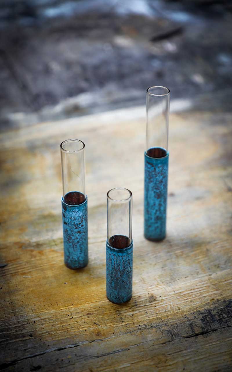 set-of-3-copper-bud-vases-with-a-blue-patina-made-from-recycled-materials-by-kopper-kreation-in-dublin-ireland