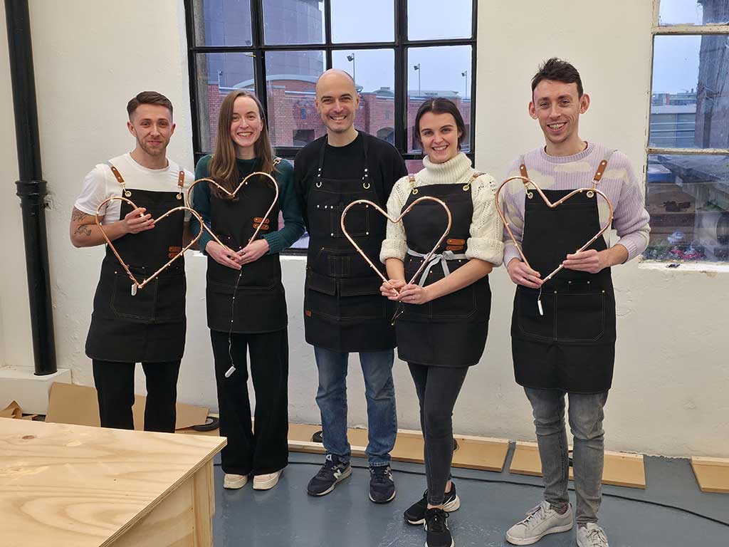 Make a Copper Heart Workshop