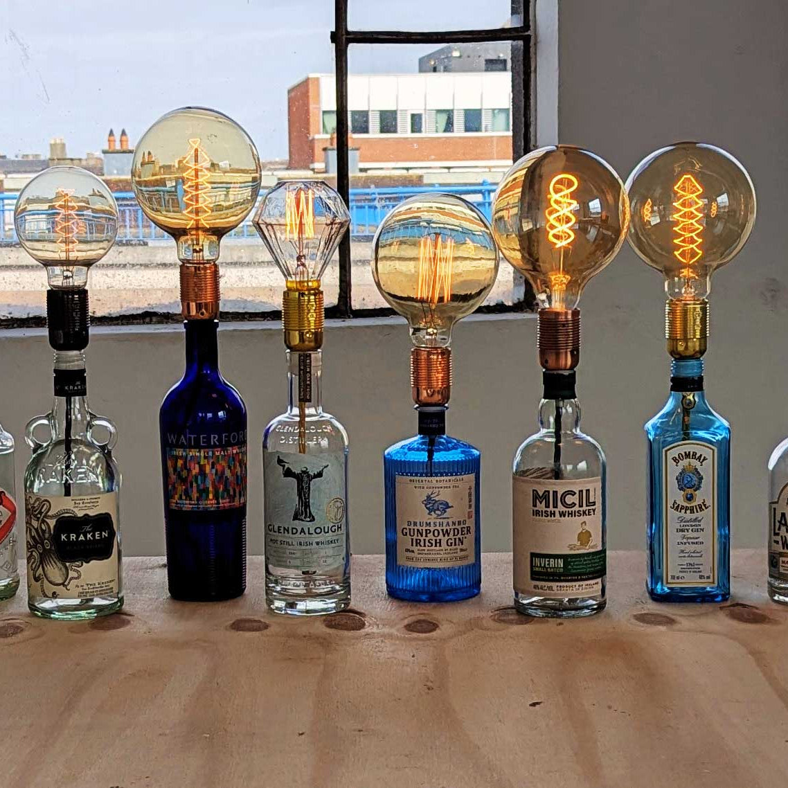 Bottle Lamp Kit 2.0 with Small LED Bulb