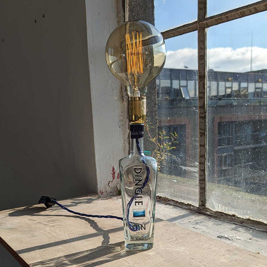 Dingle Gin Bottle Lamp