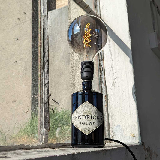 Hendrick's Gin Bottle Lamp