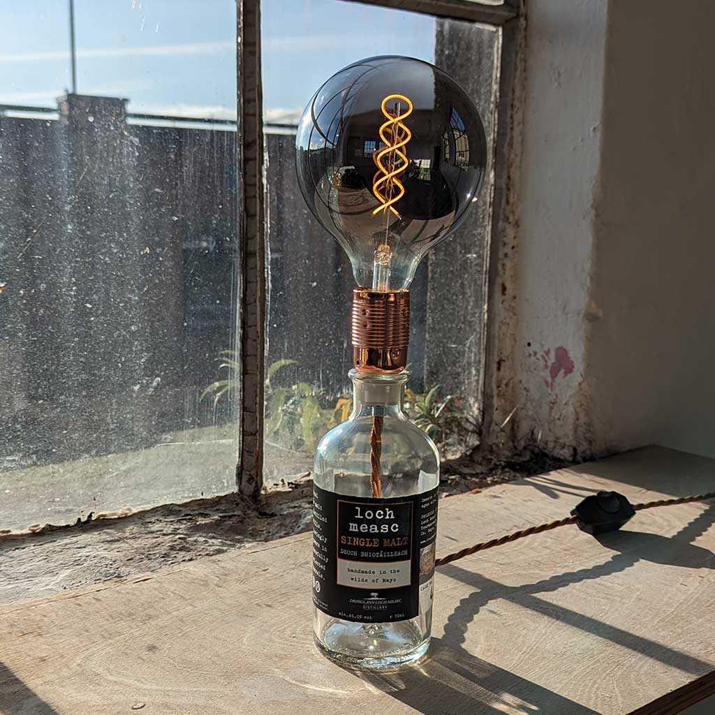 Loch Measc Single Malt Bottle Lamp