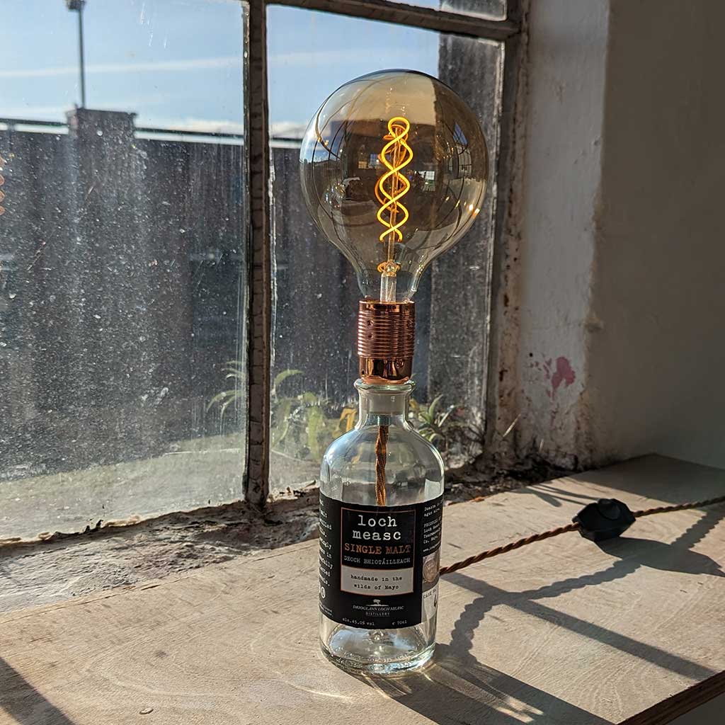 Loch Measc Single Malt Bottle Lamp