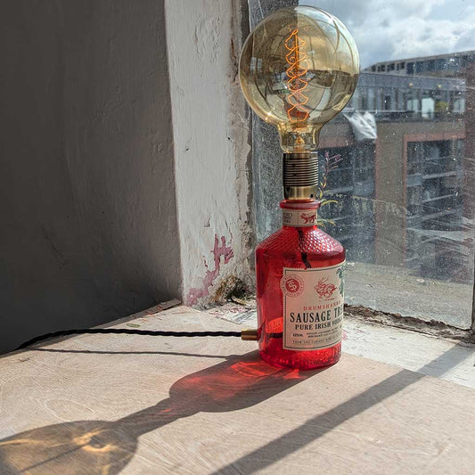 Drumshanbo Sausage Tree Vodka Bottle Lamp
