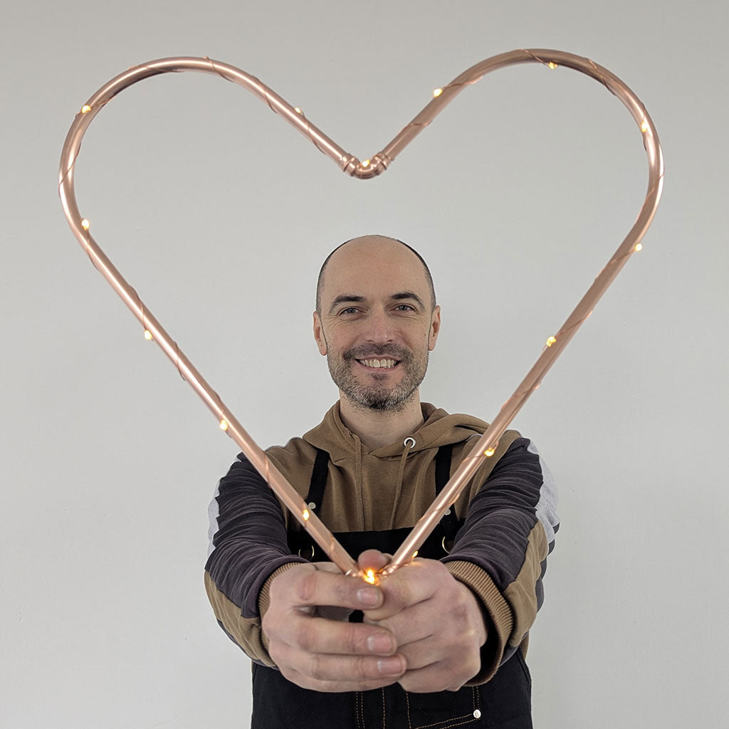 Copper Heart and CuTe Card