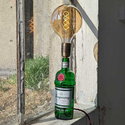 Tanqueary Gin Bottle Lamp