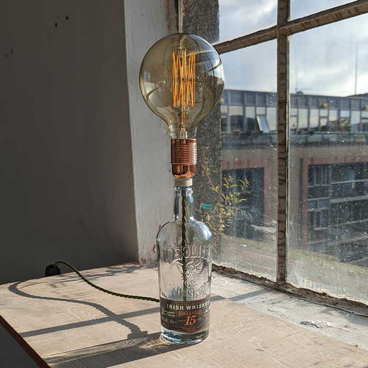 Teeling Irish Whiskey Bottle Lamp