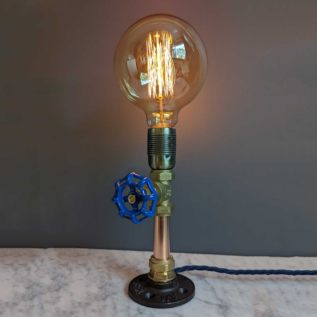 Valve Lamp Blue