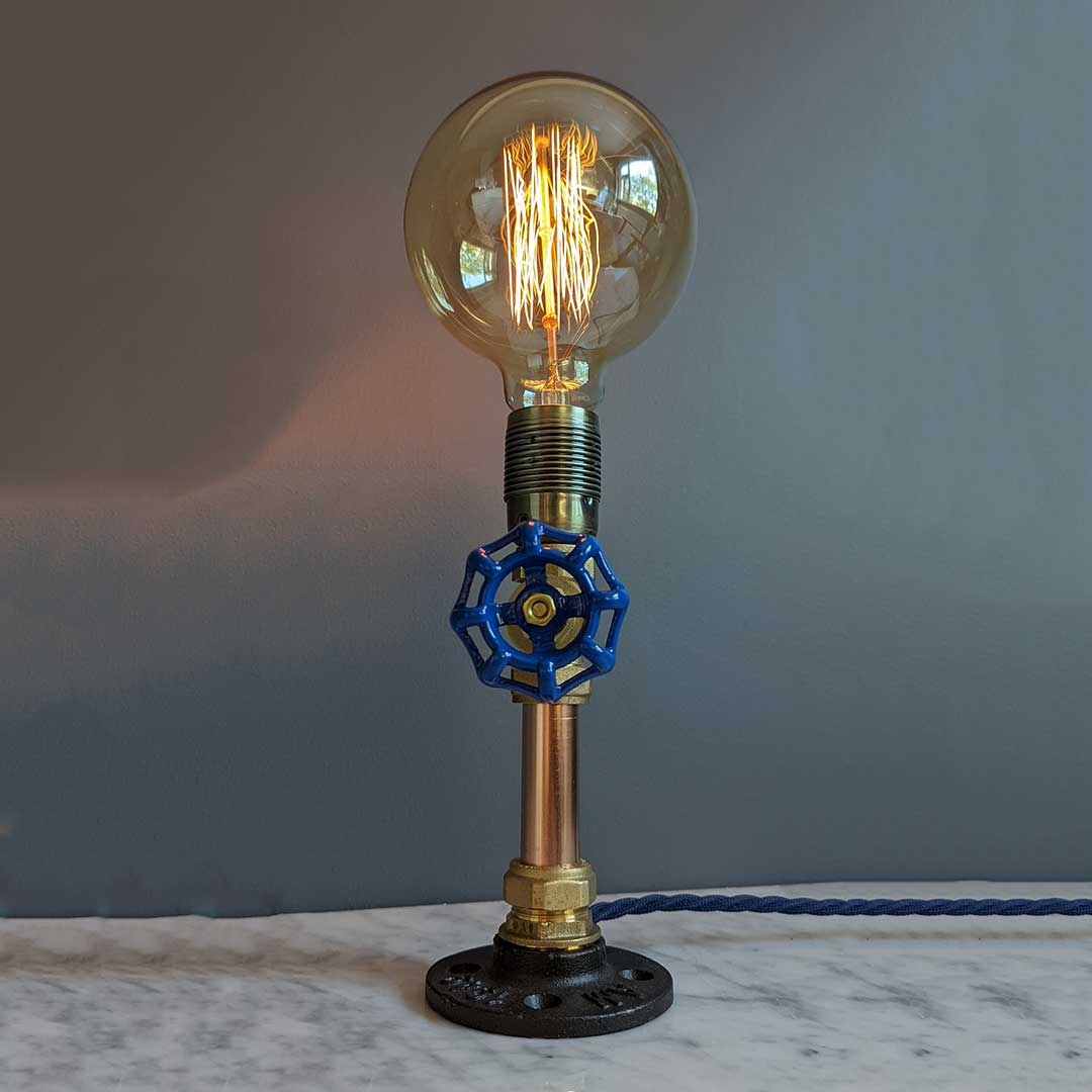Valve Lamp Blue