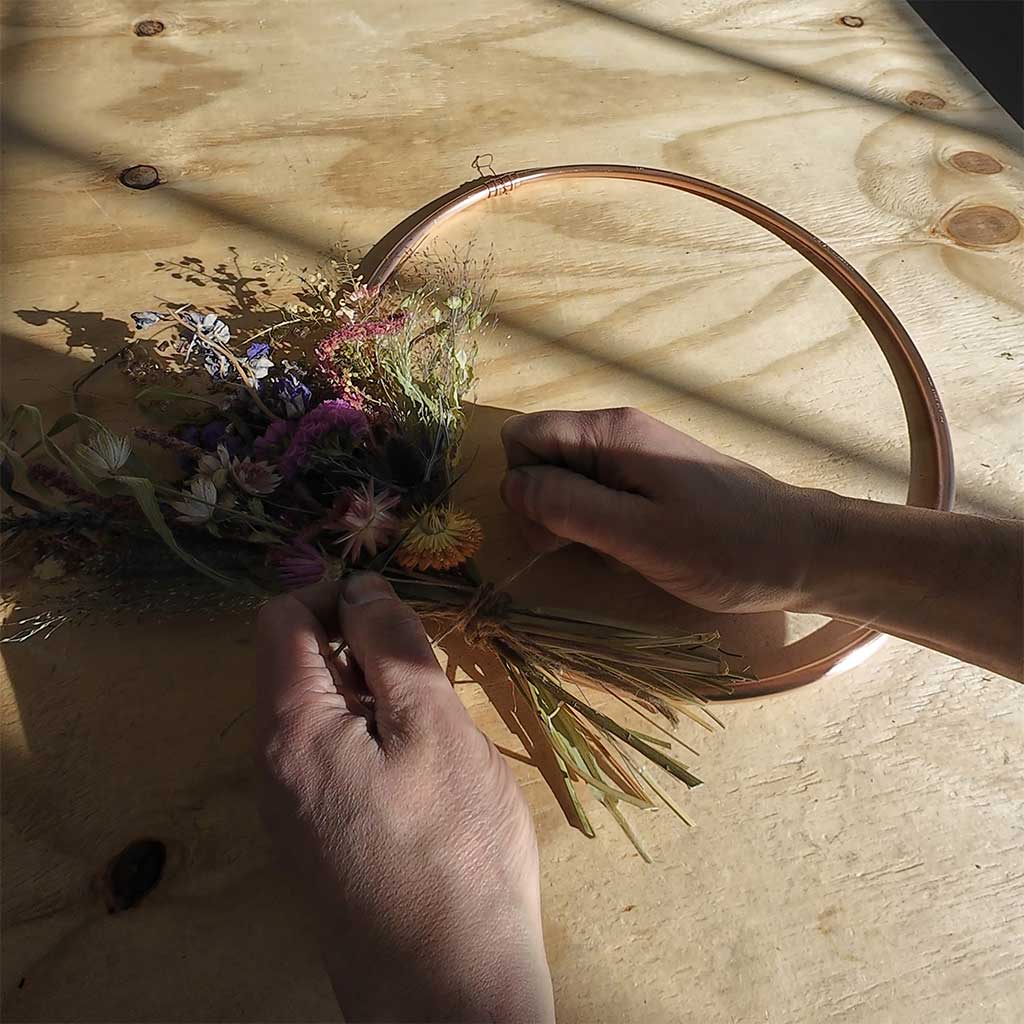 Make a Copper Wreath Workshop