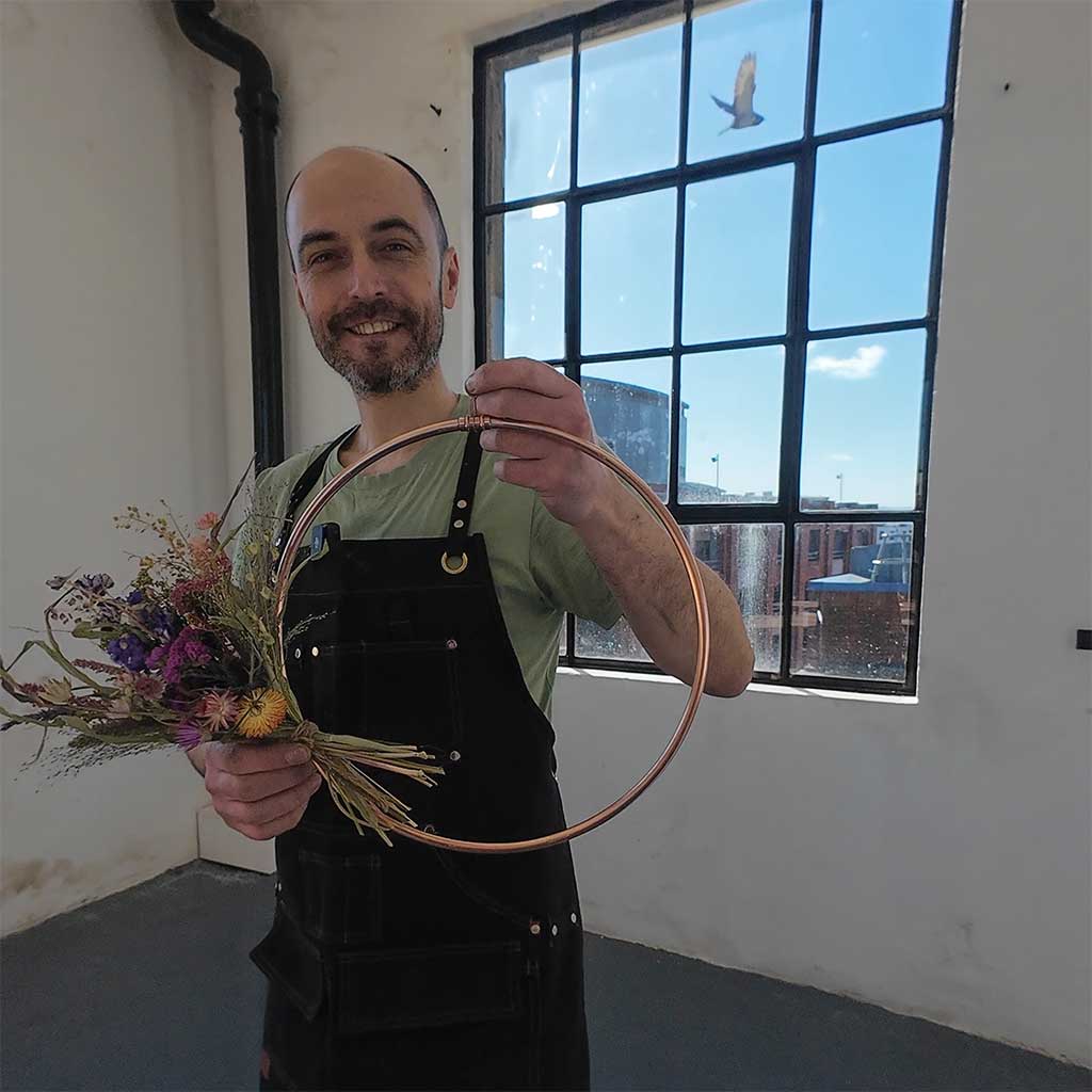 Make a Copper Wreath Workshop