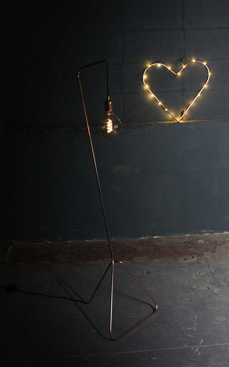 Copper-Floor-Lamp-with-LED-bulb-by-Emmet-Bosonnet-of-Kopper-Kreation-in-Dublin-Ireland