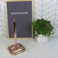 Copper Kitchen Roll Holder handmade of recycled components by Emmet Bosonnet of Kopper Kreation in Dublin Ireland