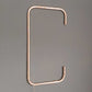 Copper Letter C handmade of recycled components by Emmet Bosonnet of Kopper Kreation in Dublin Ireland