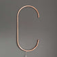 Copper Letter C handmade of recycled components by Emmet Bosonnet of Kopper Kreation in Dublin Ireland