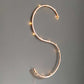 Copper Letter S handmade of recycled components by Emmet Bosonnet of Kopper Kreation in Dublin Ireland