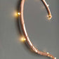 Copper Letter S handmade of recycled components by Emmet Bosonnet of Kopper Kreation in Dublin Ireland