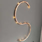 Copper Letter S handmade of recycled components by Emmet Bosonnet of Kopper Kreation in Dublin Ireland