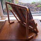 Copper Recipe Book Stand handmade by Emmet Bosonnet in Dublin Ireland