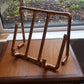 Copper Recipe Book Stand handmade by Emmet Bosonnet in Dublin Ireland