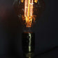 Flange-Lamp-with-diamond-incandescent-bulb-by-Emmet-Bosonnet-of-Kopper-Kreation-in-Dublin-Ireland