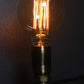 Flange-Lamp-with-straight-incandescent-bulb-by-Emmet-Bosonnet-of-Kopper-Kreation-in-Dublin-Ireland