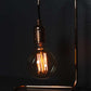 Small-Triangular-Based-Copper-Lamp-straight-incandescent-bulb-by-Emmet-Bosonnet-of-Kopper-Kreation-in-Dublin-Ireland
