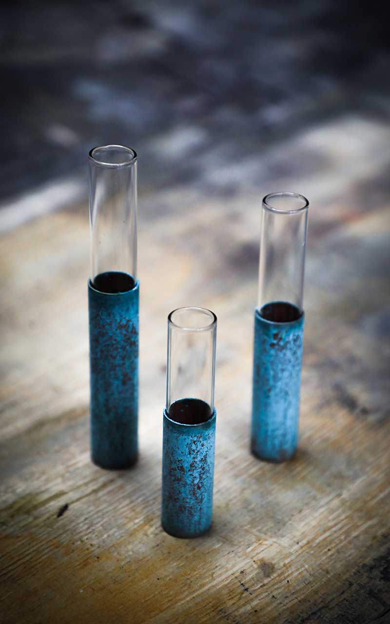 set-of-3-copper-bud-vases-with-a-blue-patina-made-from-recycled-materials-by-kopper-kreation-in-dublin-ireland